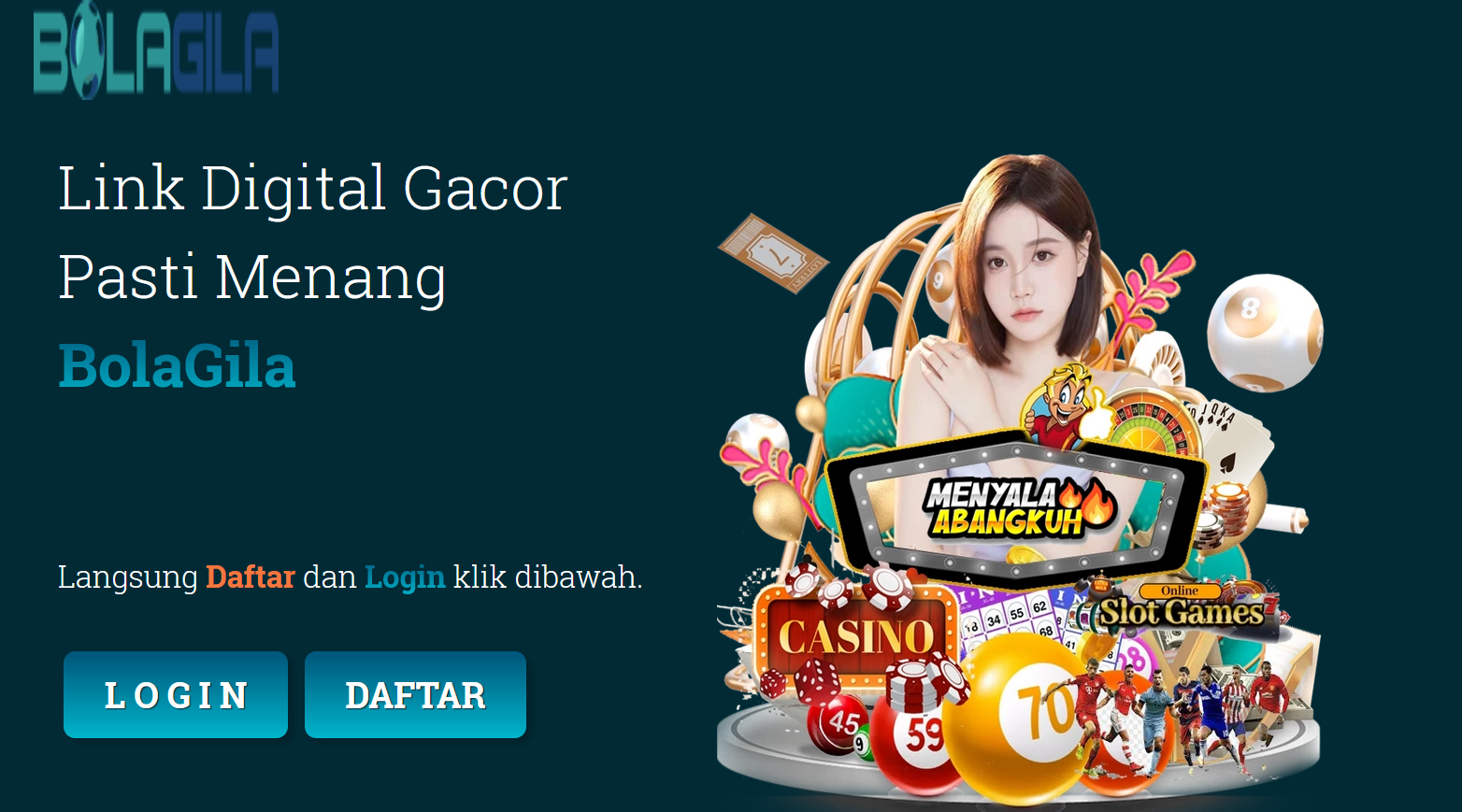 Link Alternatif BolaGila BolaGila Slots Bola Gila